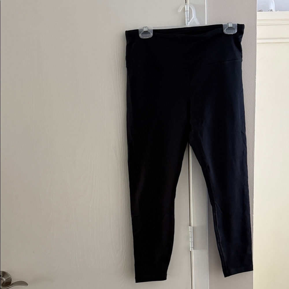 Women’s 90 degree ankle length Black Leggings